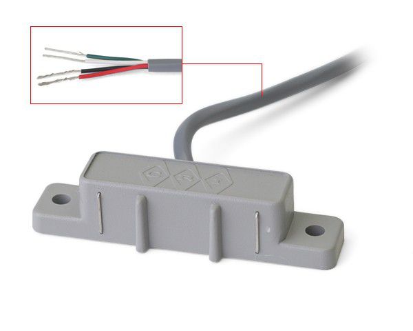Almencla 2X 3/8 externer Wasserfluss Hall Sensorschalter PE Durchflussmesserzähler 