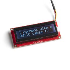 16x2 SerLCD - RGB Text (Qwiic) LCD-16397 Antratek Electronics