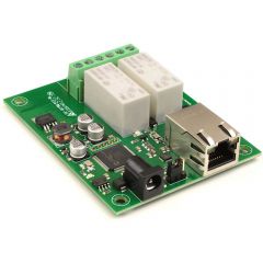 Ethernet Module with 2 Relays ETH002-B Antratek Electronics