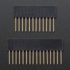 Feather Stacking Headers - 12-pin and 16-pin female headers ADA-2830 Antratek Electronics