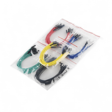 Jumper Wires Premium 6" F/F Pack of 100 PRT-10898 Antratek Electronics
