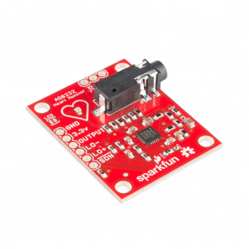 Single Lead Heart Rate Monitor - AD8232 SEN-12650 Antratek Electronics
