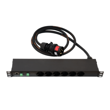 PowerPDU FK6 Remote Controlled 3-Phase Power Sockets with Metering NETIO-PPDU-FK6 Antratek Electronics