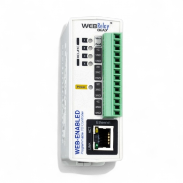 WebRelay-Quad | 4 Web-Controlled Relays (New version) X-WR-444-I Antratek Electronics
