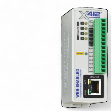 Web-Enabled 4‐Channel Relay & Analog Input Module - PoE X-412-E Antratek Electronics